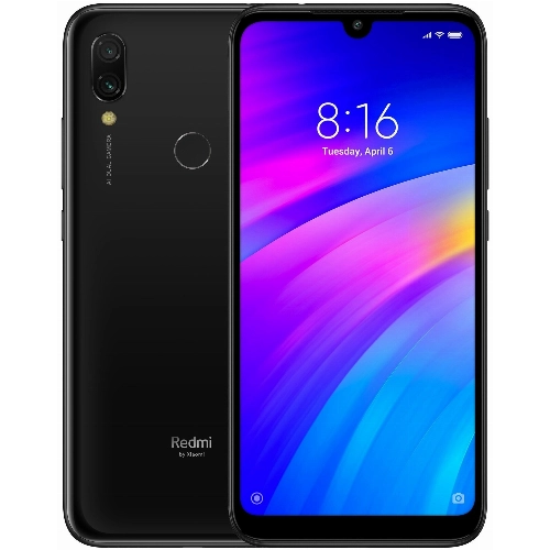 Смартфон Xiaomi Redmi 7, 2.16 ГБ, черное затмение